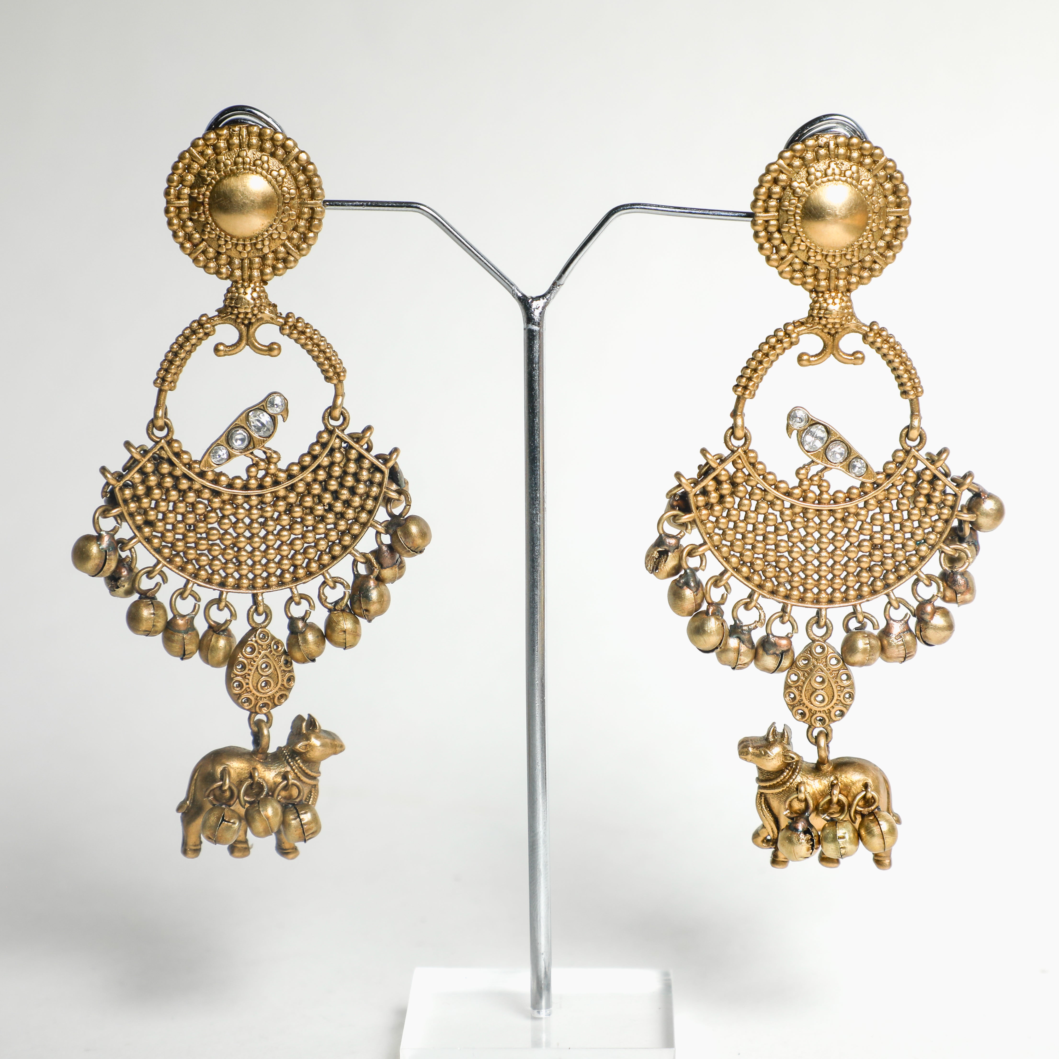 Ghungroo Nandi Earrings